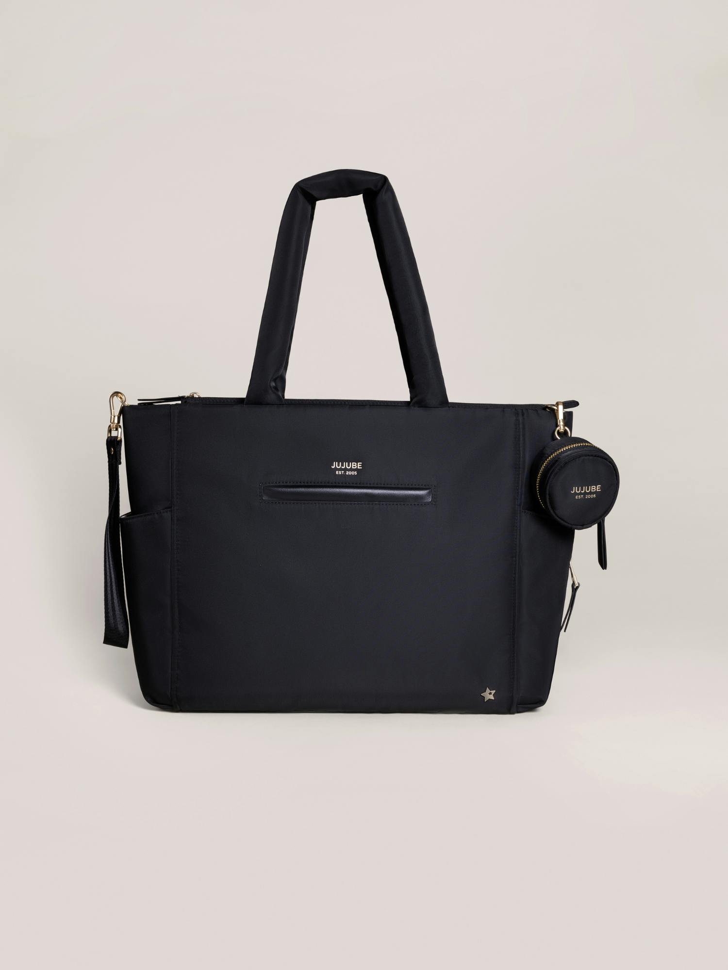 Utility-Strap Diaper Tote Bag