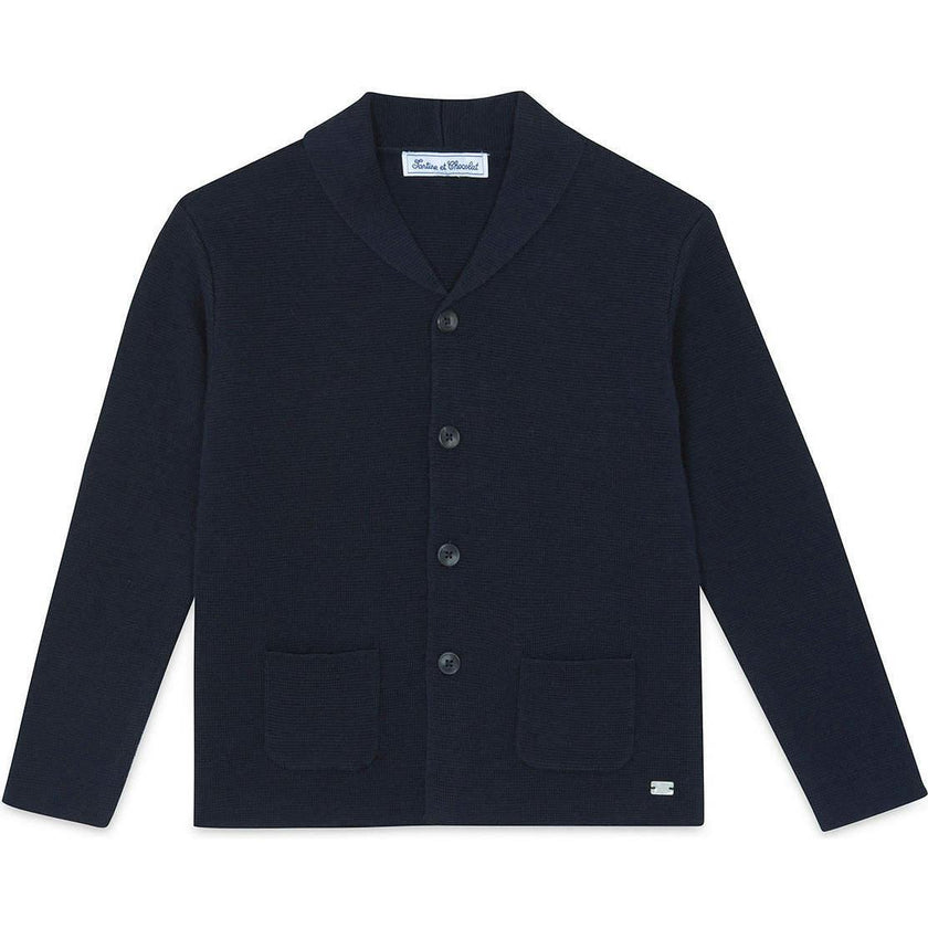 TARTINE ET CHOCOLAT CLASSY SWEATER - MARINE