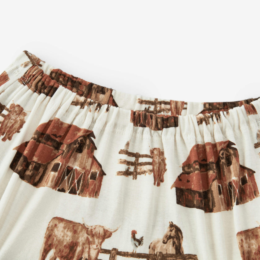 Homestead Organic Cotton Dress & Bloomer Set