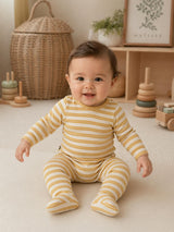 Horizontal Stripe Footie