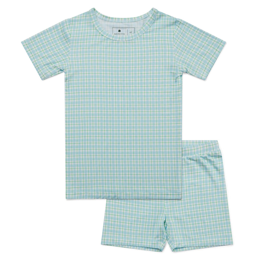 Bluegrass Picnic Short Sleeve & Shorts Bamboo Toddler Pajama Set