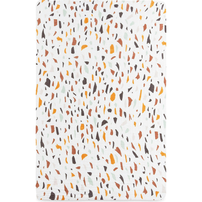 Organic Muslin Cotton Mini Crib Sheet