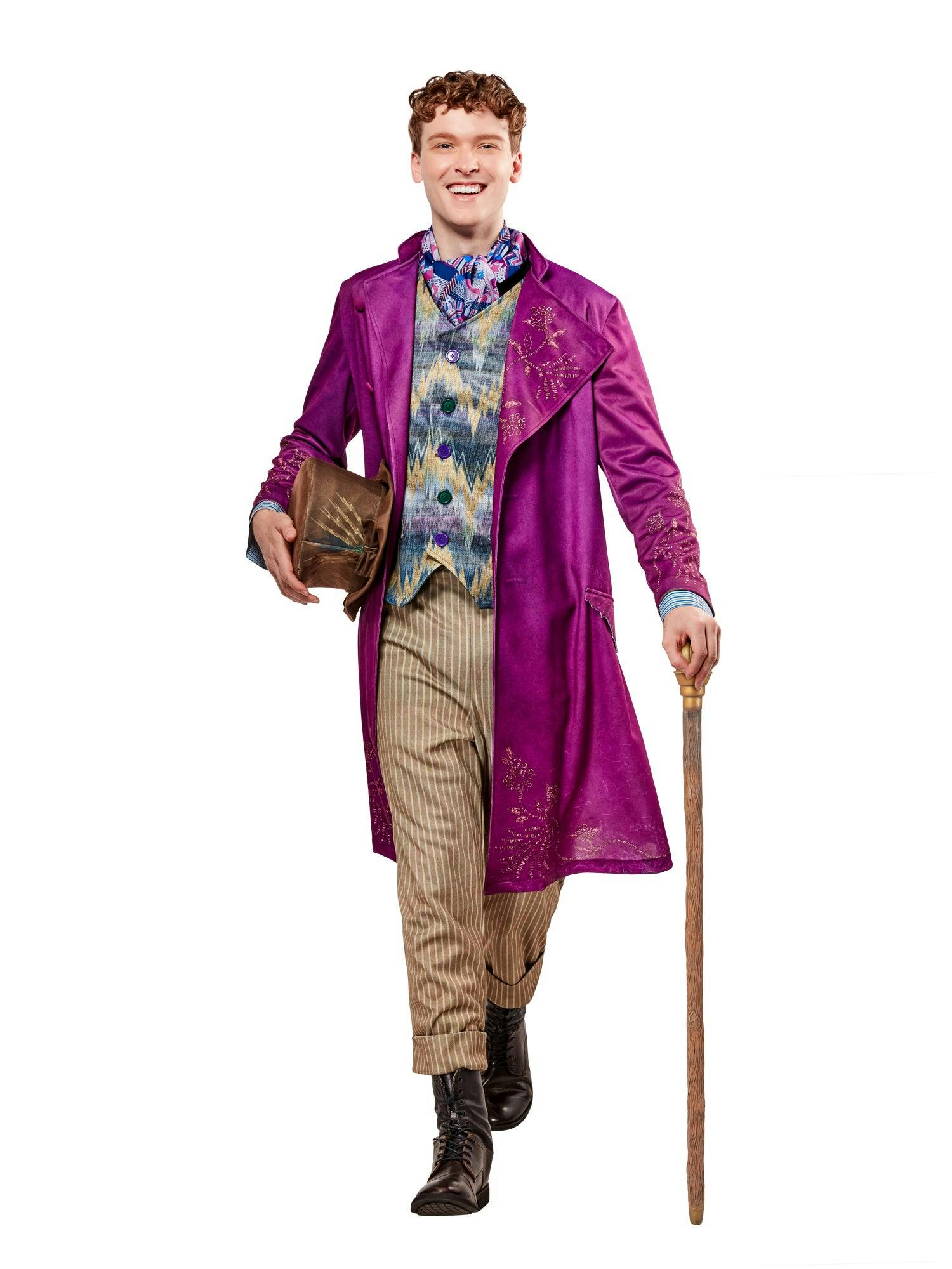Men's Wonka Movie Willy Wonka Costume - Deluxe