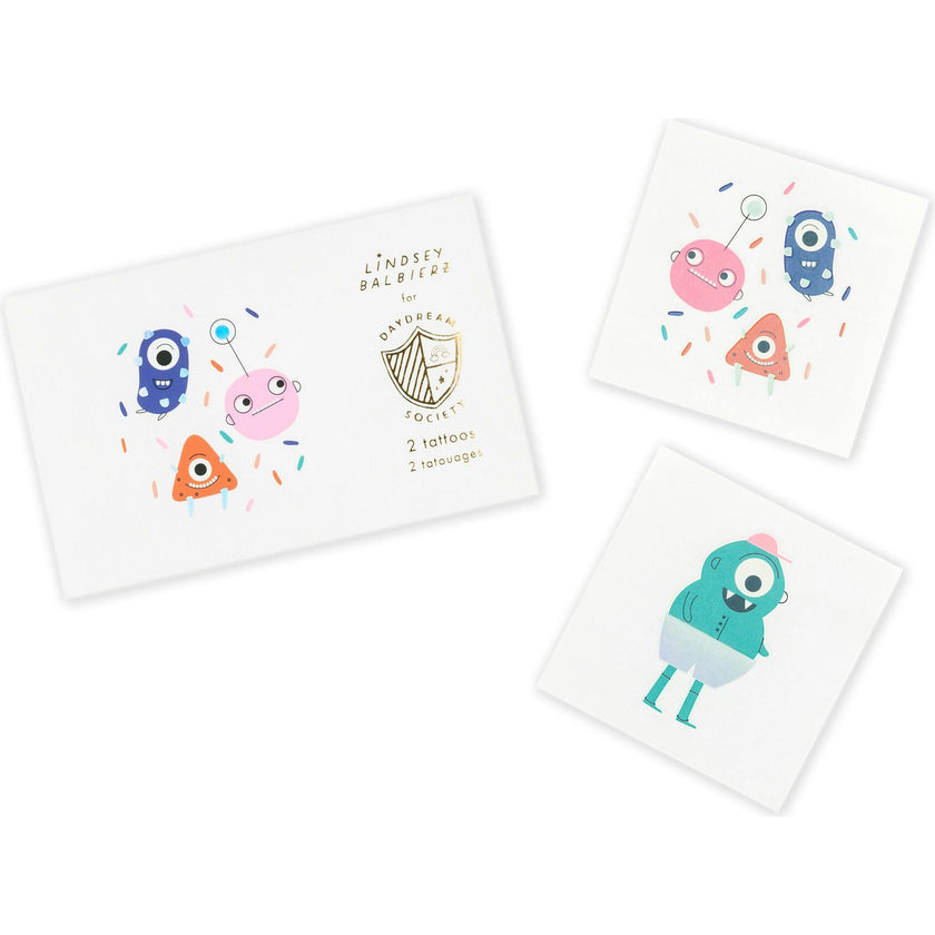 Little Monsters Temporary Tattoos