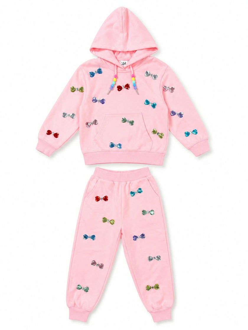 Gem Bows Jogger Set