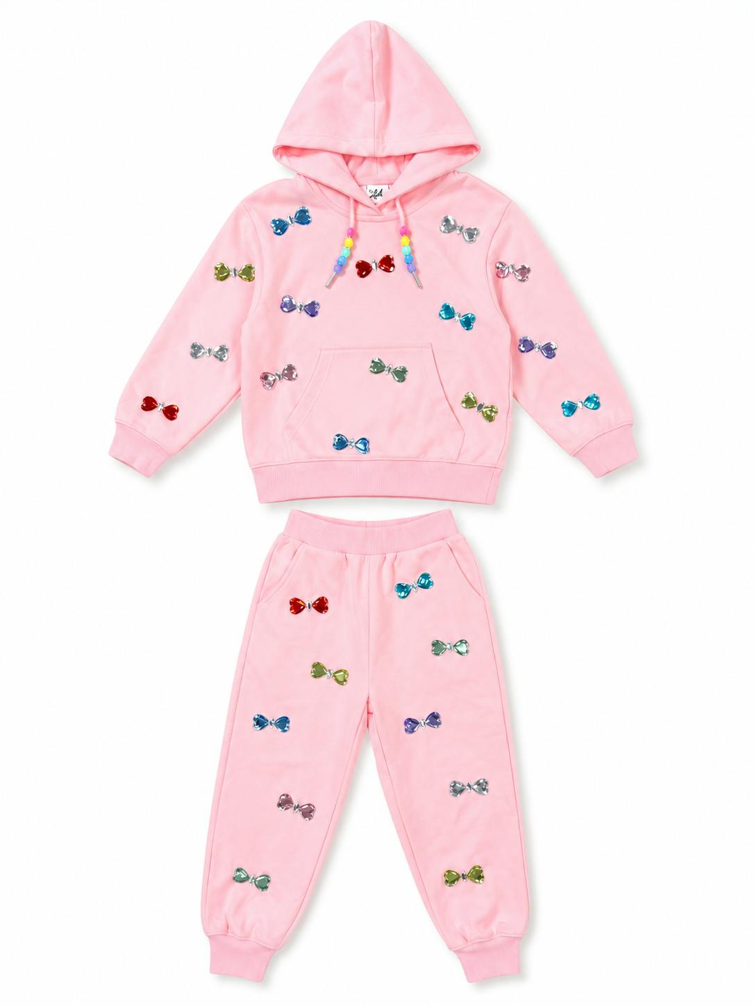Gem Bows Jogger Set