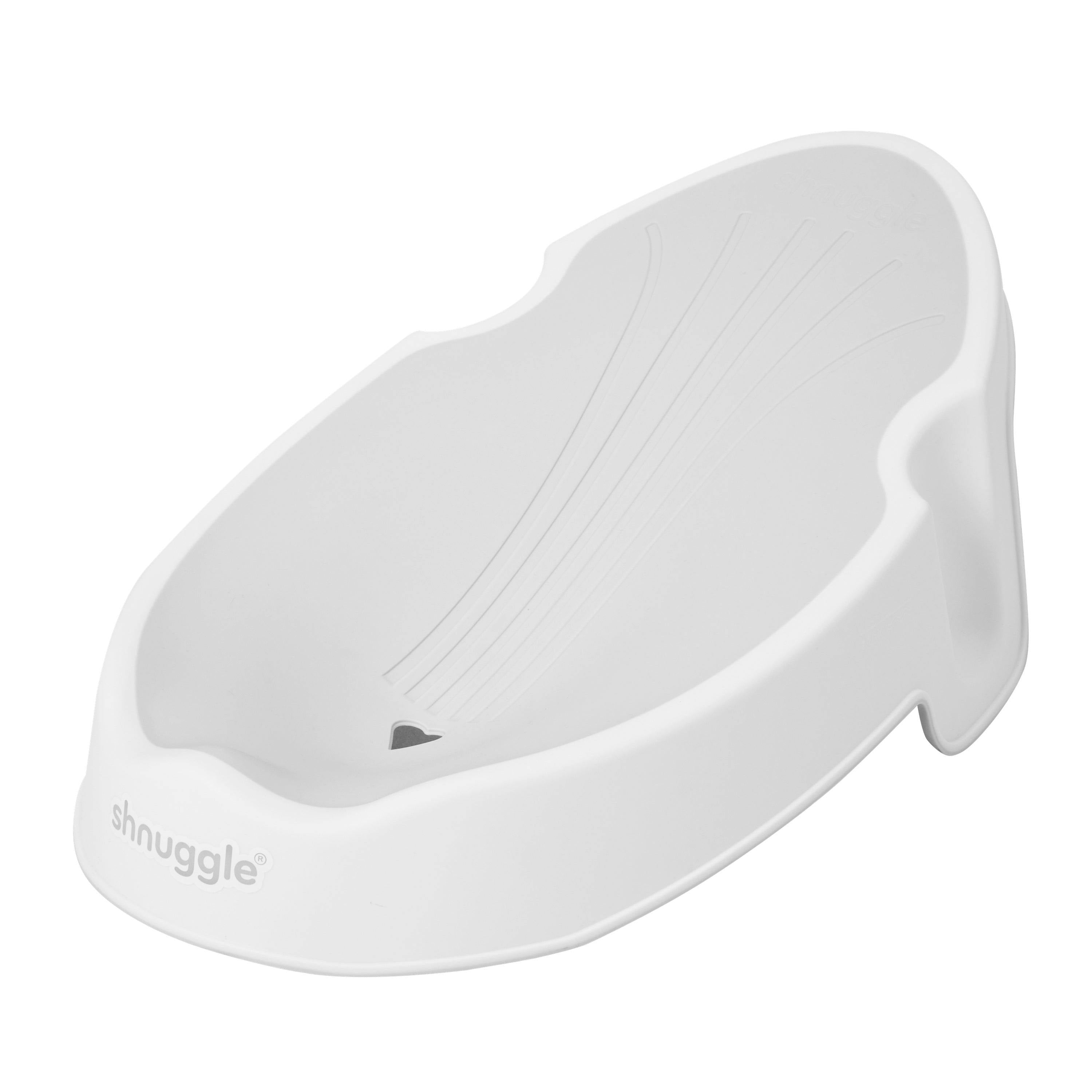 Shnuggle Newborn Baby Bath Support | Ergonomic, Non-Slip & Quick-Dry | From 0-3 months