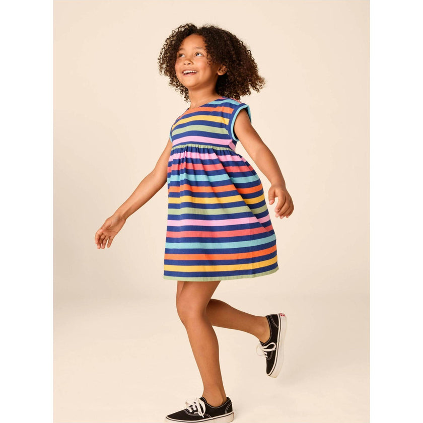Short Sleeve Empire Dress 3.0, Blue