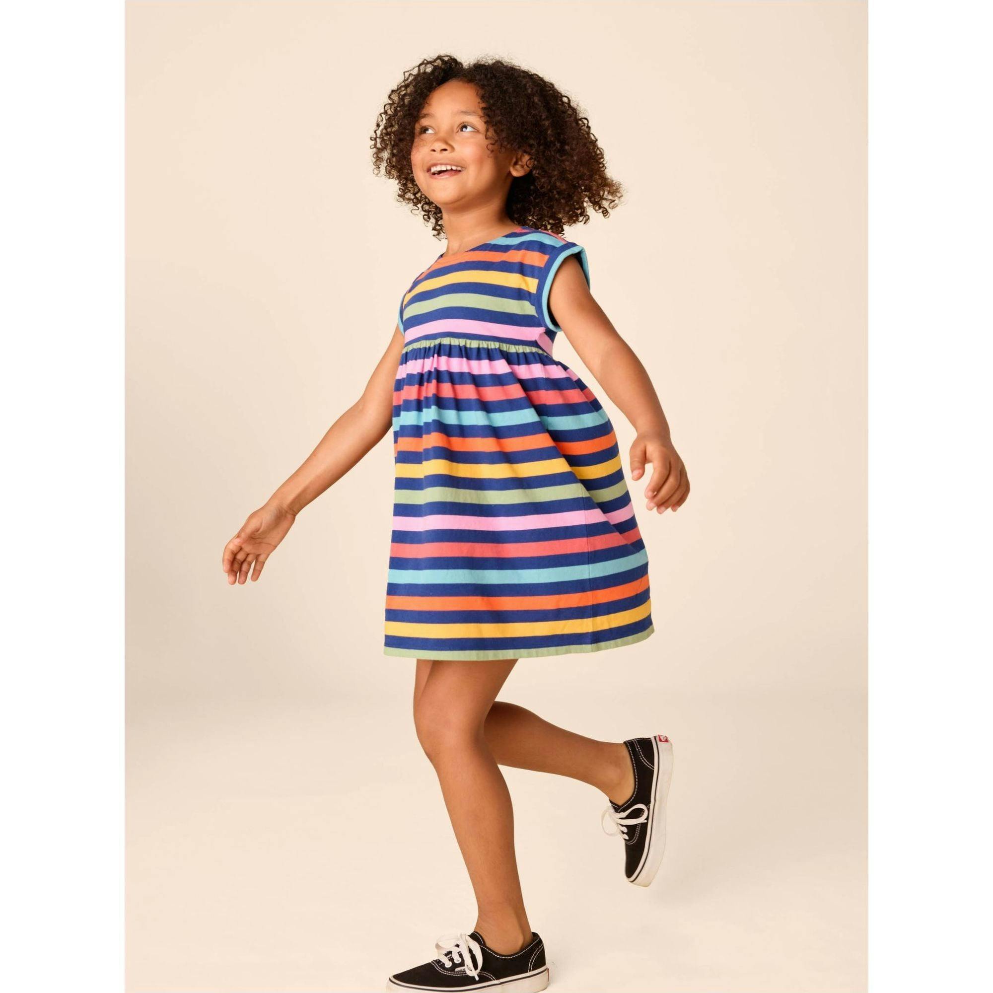 Short Sleeve Empire Dress 3.0, Blue