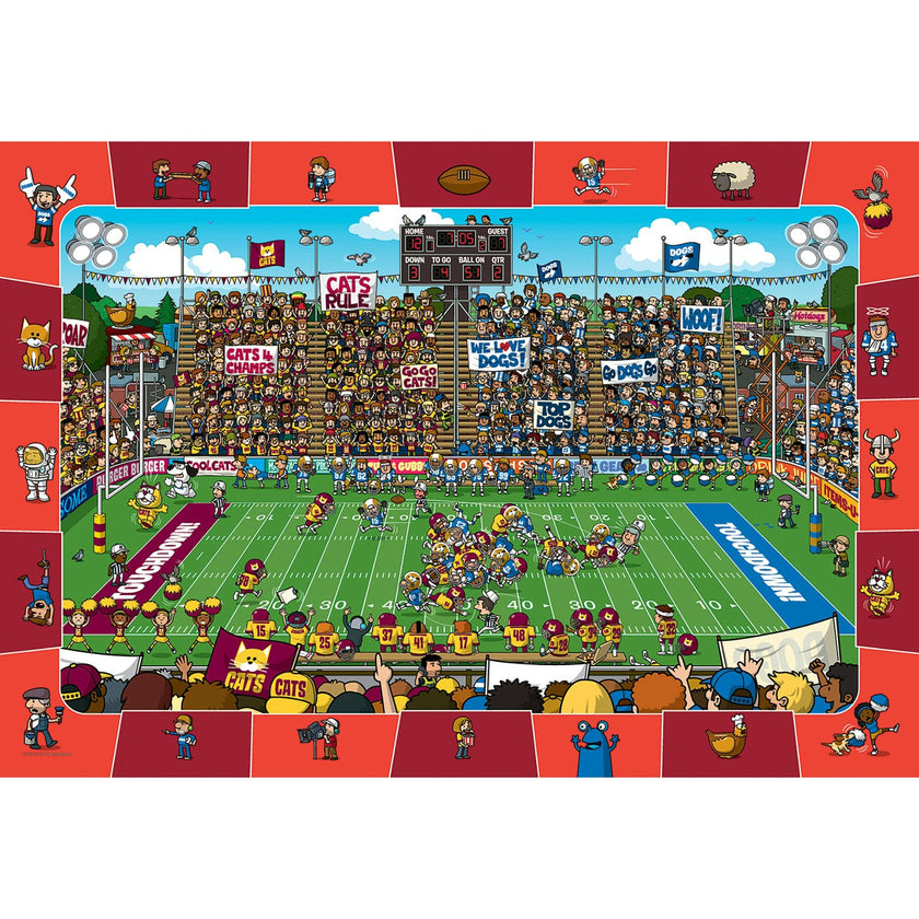Spot & Find: Football - 100 pc Puzzle