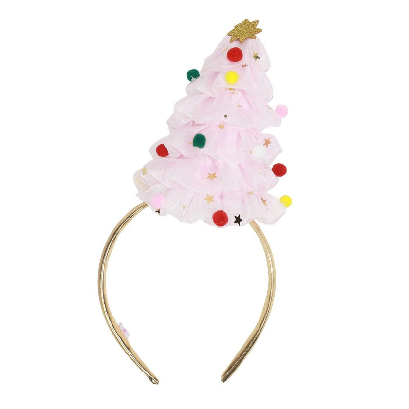 Packed Party Tree Tulle Headband Pink Party