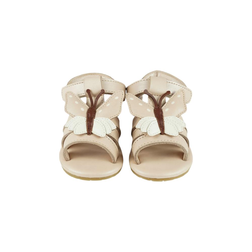 Tuti Sky Sandals | Butterfly | Powder Metallic Nubuck