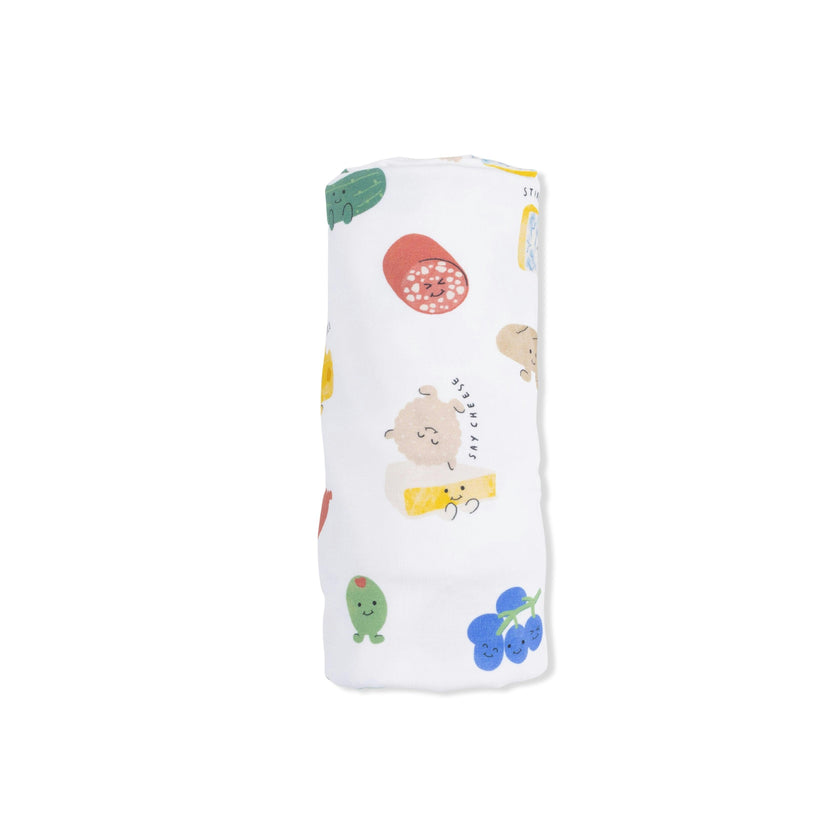 Charcuterie Cuties - Swaddle Blanket