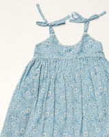 Alena dress - Tonal Floral Blue print