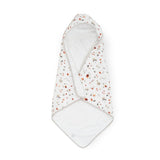 Infant Hooded Towel - Mushrooms