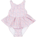 Baby Bitsy Swim Dress in Raquel Pink Floral