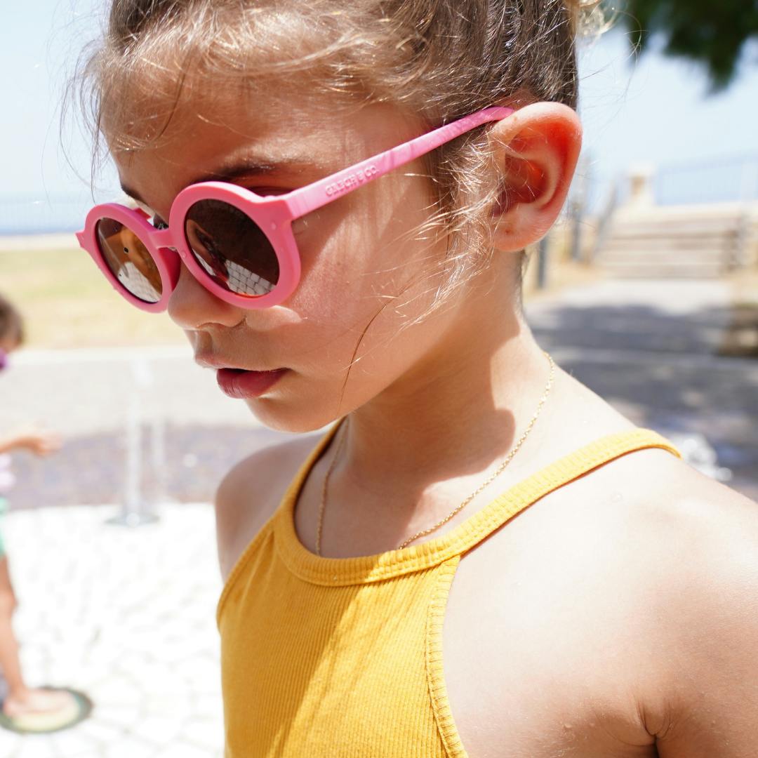 Original Round | Flexible Polarized Sunglasses | Bubble Gum