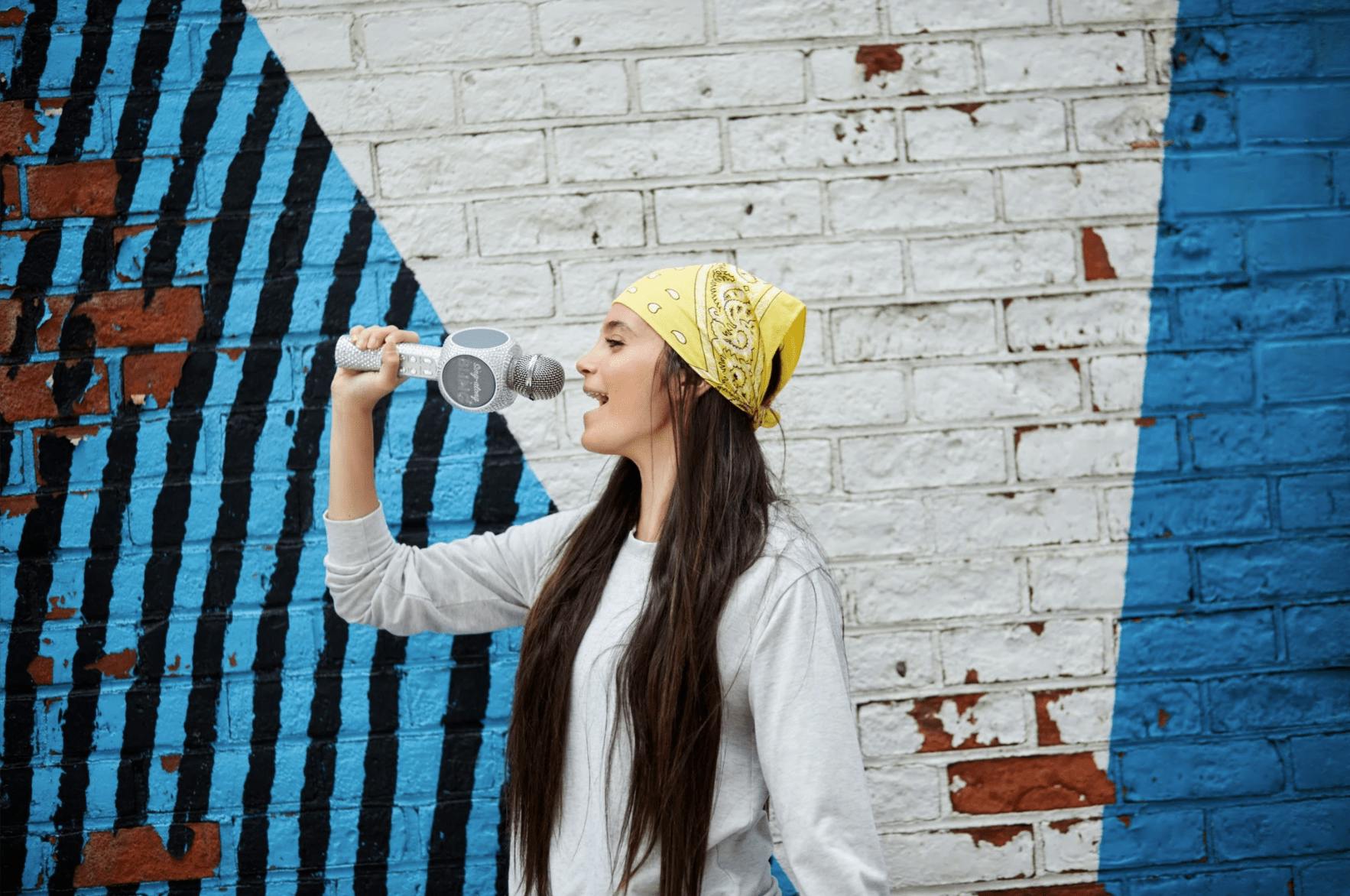 Sing-along Bling  Bluetooth Karaoke Microphone