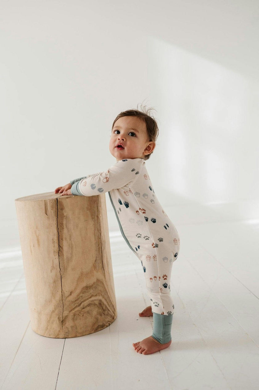 Boy's Long Sleeve Zip Romper