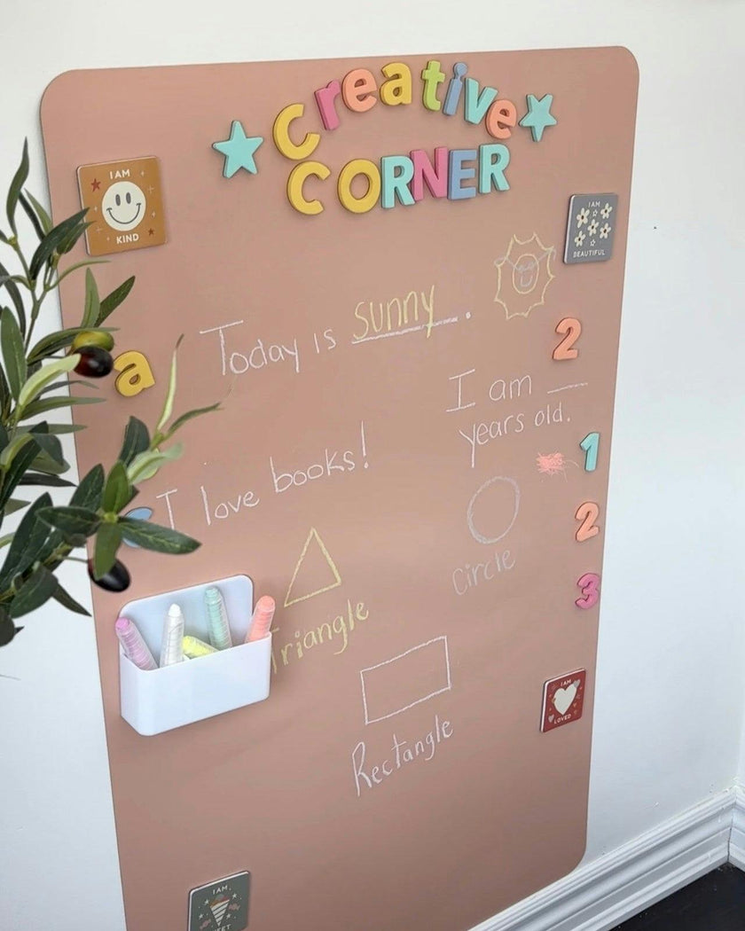 Magic Playwall - Rectangle Magnetic Wall Decal for Kids