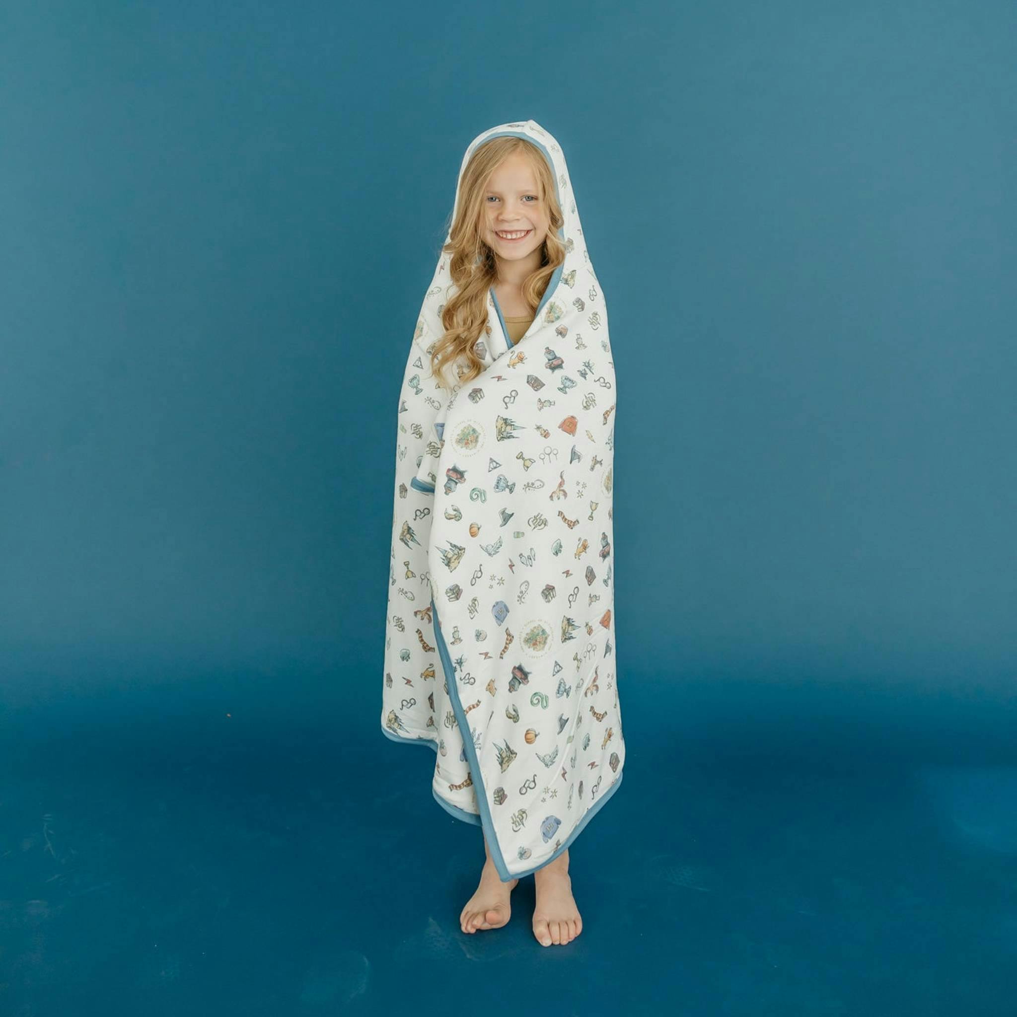 Premium Big Kid Hooded Towel - Wizarding World
