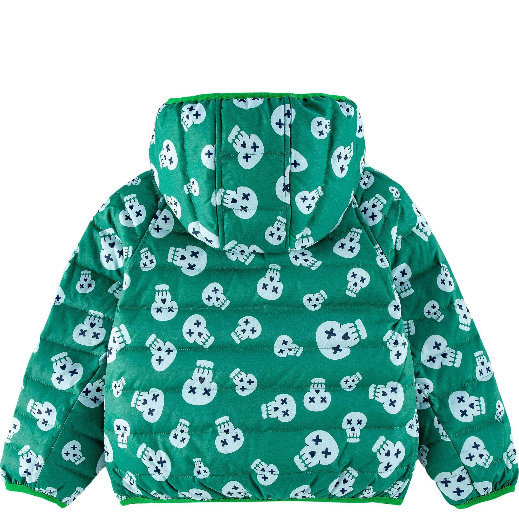 Ryan Reversible Puffer Hood Zipper Down Jacket