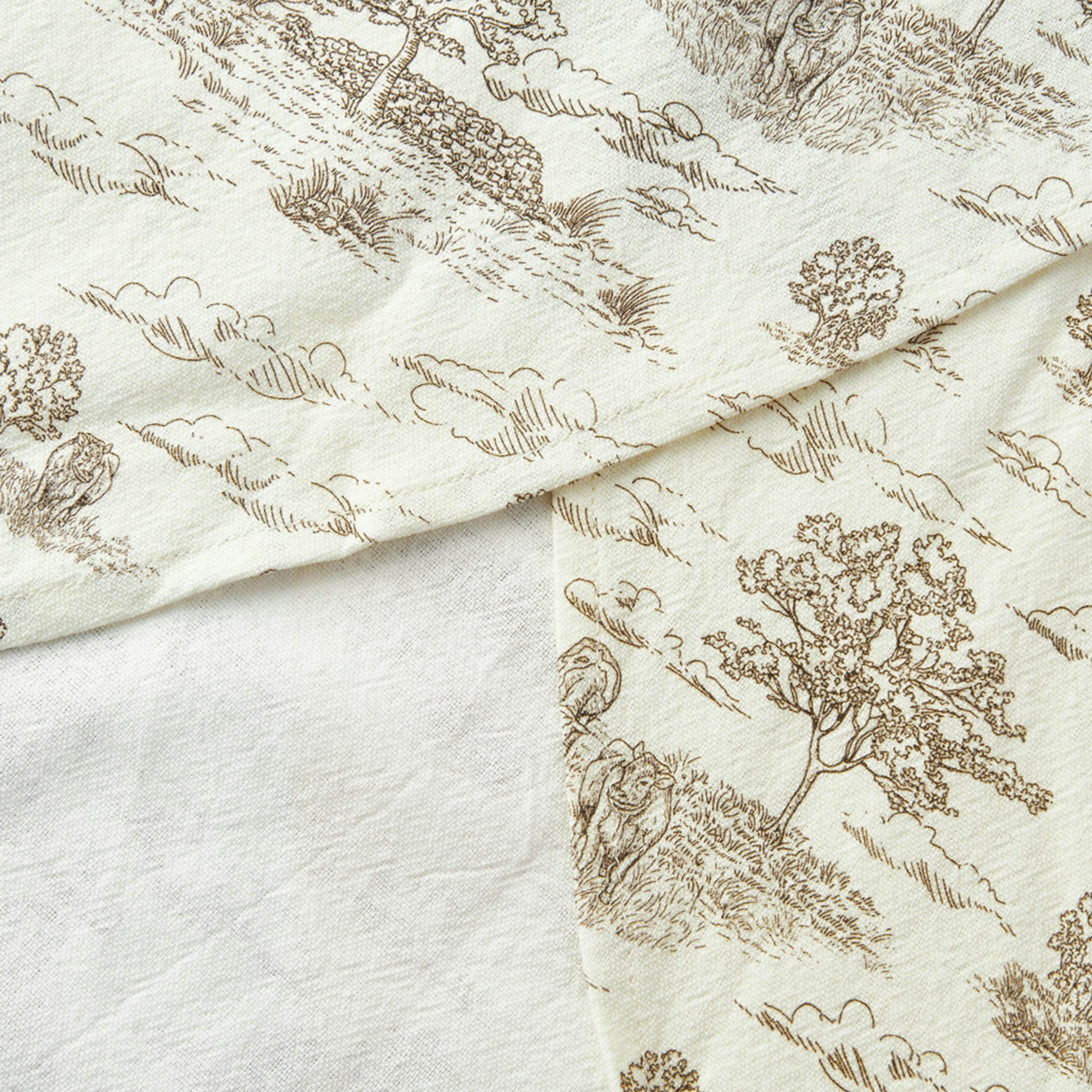 Country Toile Adult Apron