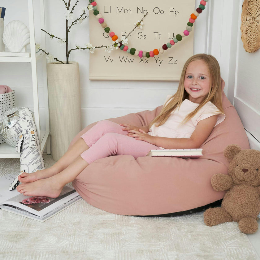 ZICOTO Comfy Bean Bag Chair for Kids - Cozy & Stylish Bean Bag Cover for a Soft Lounger - Durable & Lightweight Bean Bag Chair for Toddlers, Boys & Girls