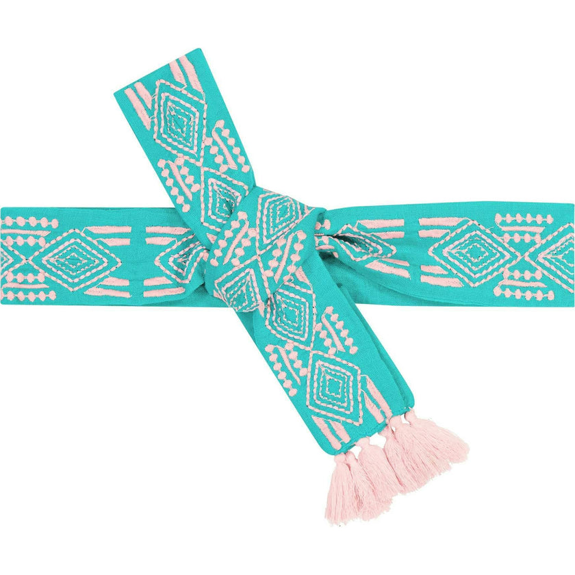 Women's Intricate Woven Embroidered Belt