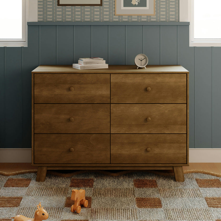 Babyletto Hudson Modern 6-Drawer Assembled Double Dresser