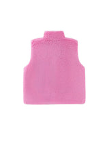 Stella Faux Fur Vest, Pink
