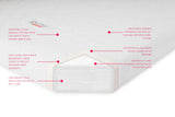 Babyletto Pure Core Non-Toxic Crib Mattress with Hybrid Waterproof Cover