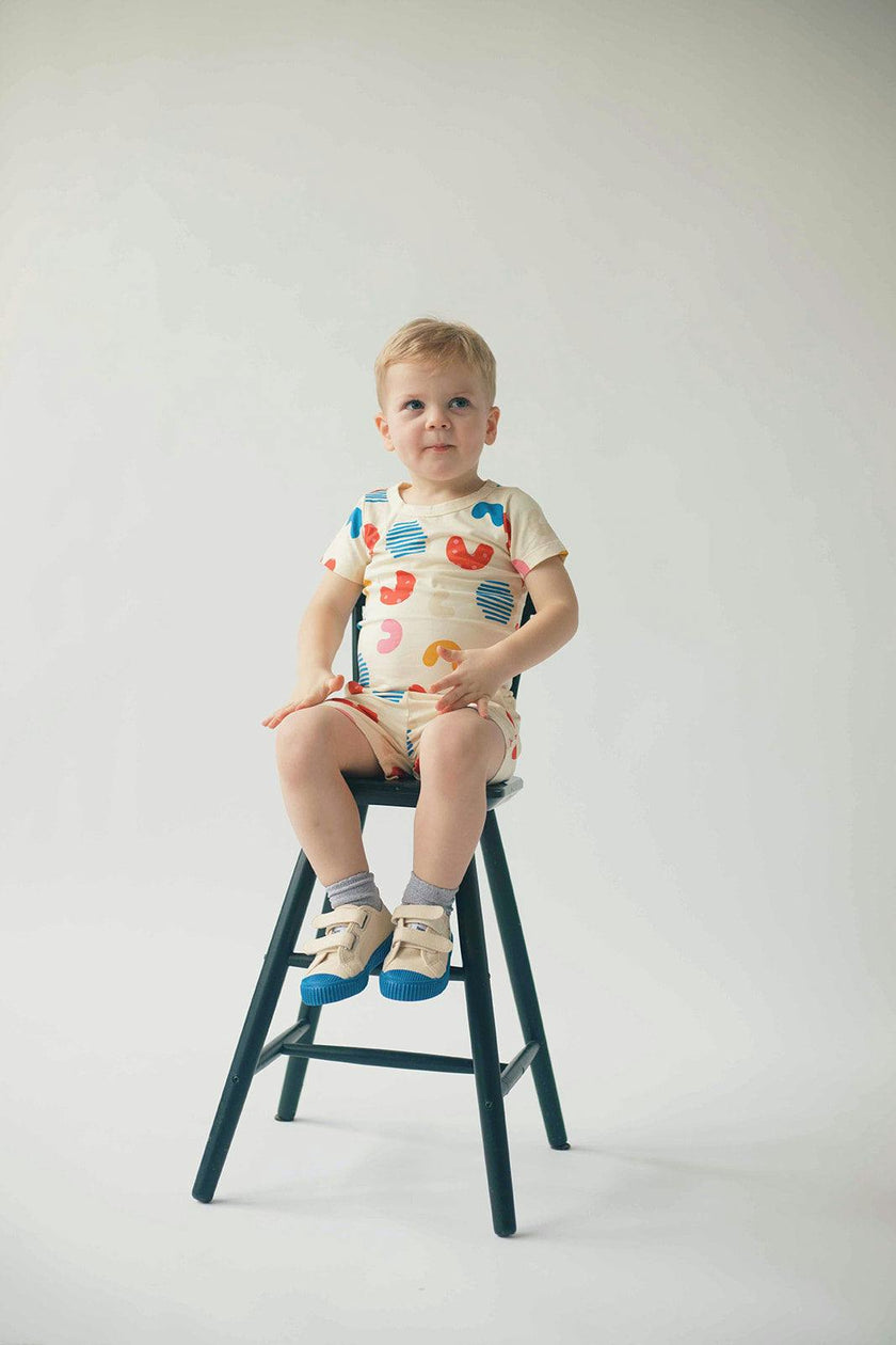 T-Shirt Set in Macaroni