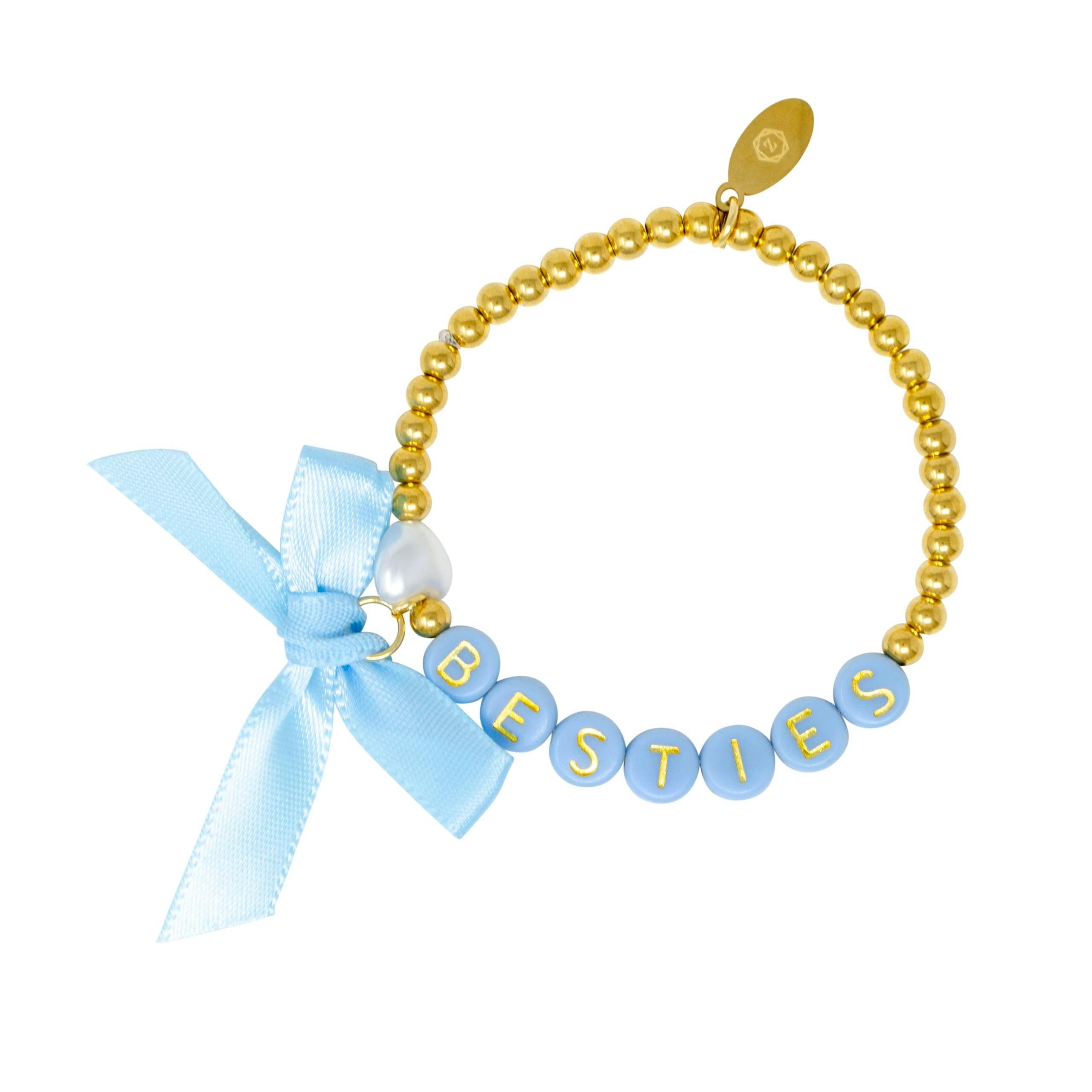 Girl's Girl's Besties Bow Stretchy Bracelet Set