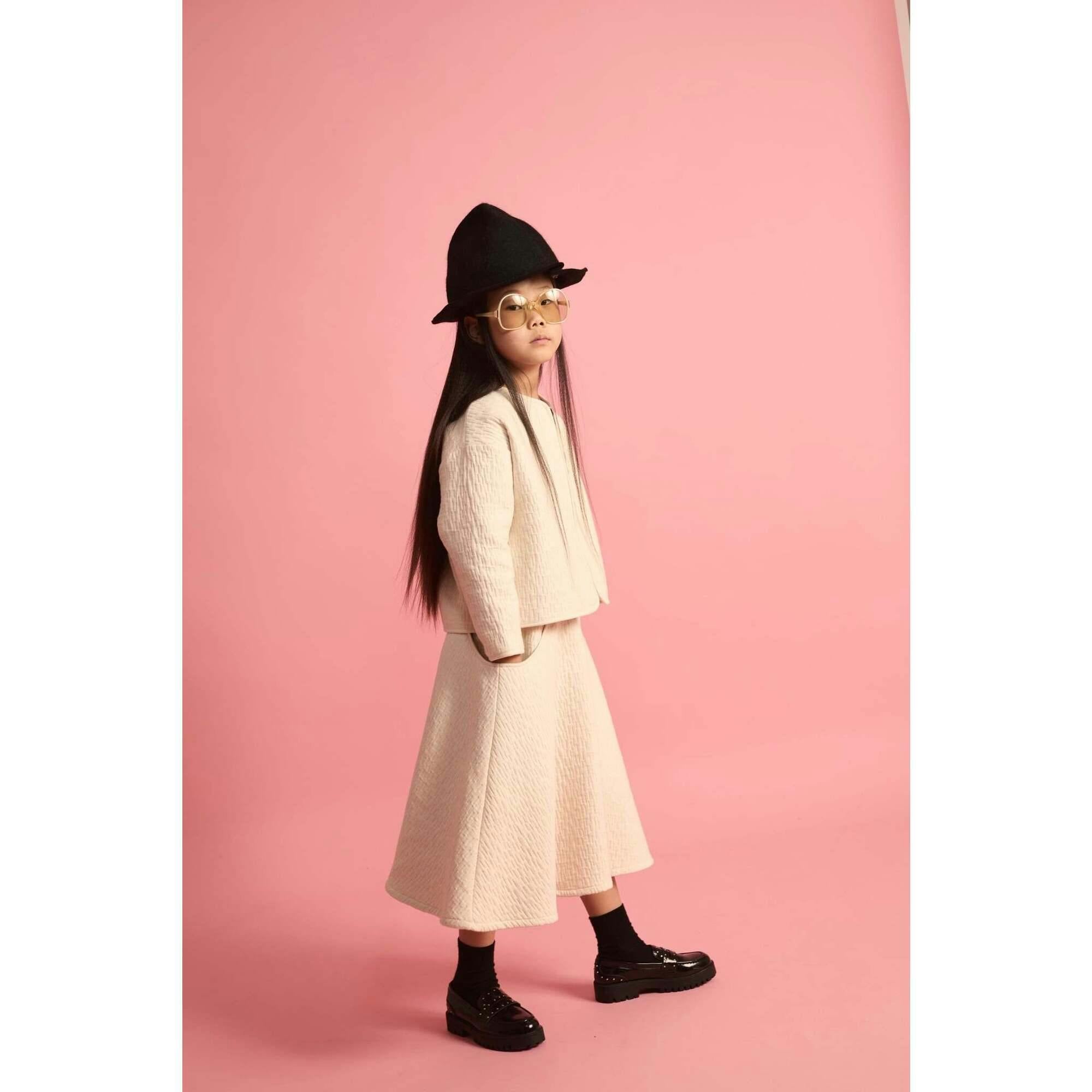 Dune Circle Skirt Cream