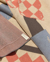 Un Beau Poisson Knit Blanket
