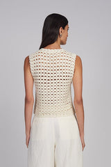 ELLIE CROCHET VEST