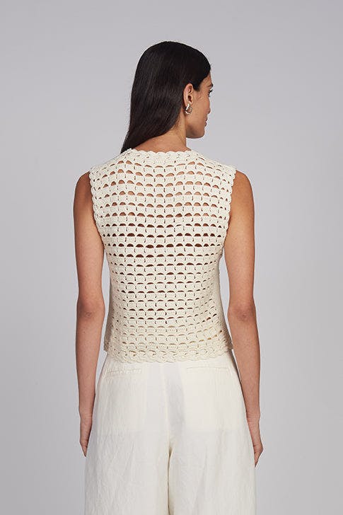 ELLIE CROCHET VEST