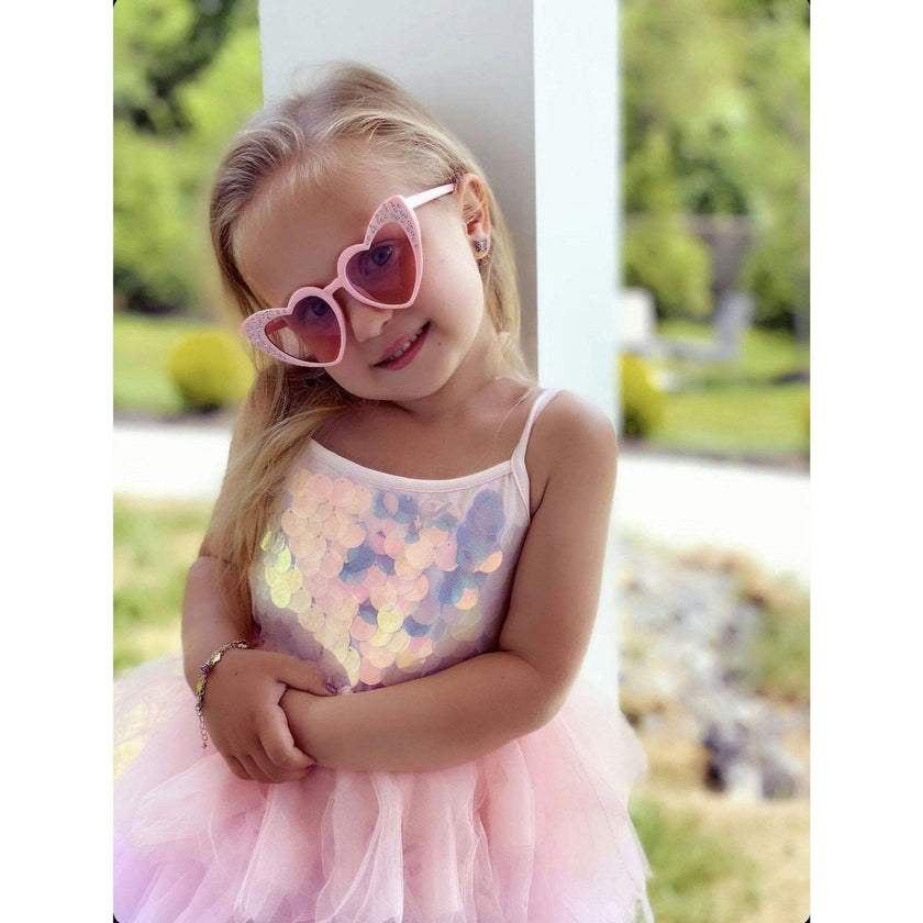 Paillette Ombre Tutu Dress