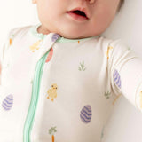 Easter Zippered Footie
