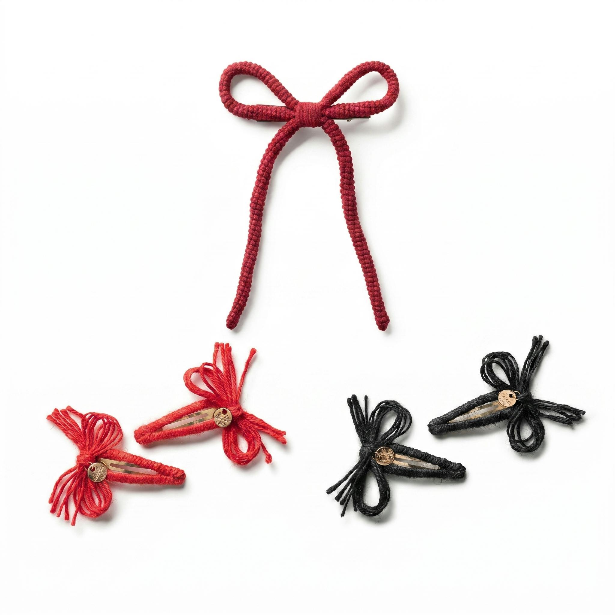 Halo Luxe Designer Hair Accessories Set - Comfortable Bands & Clips Set