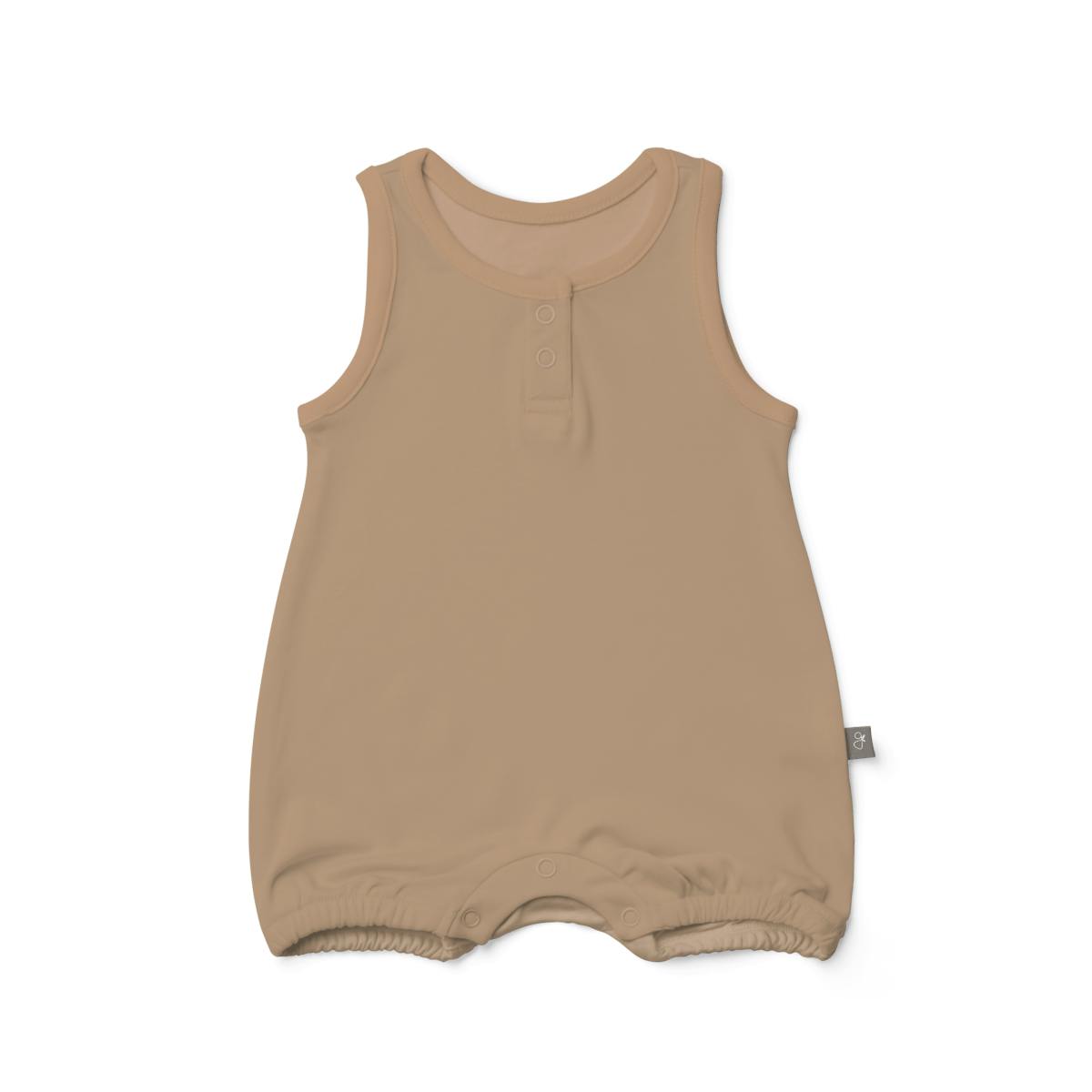 QUICK CHANGE ROMPER | SANDSTONE