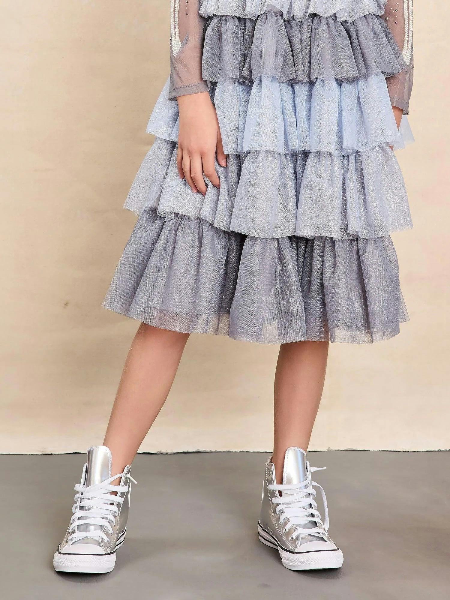 Skeleton Princess Dress For Girls