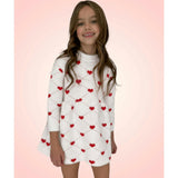 Sweetheart Sweater Dress