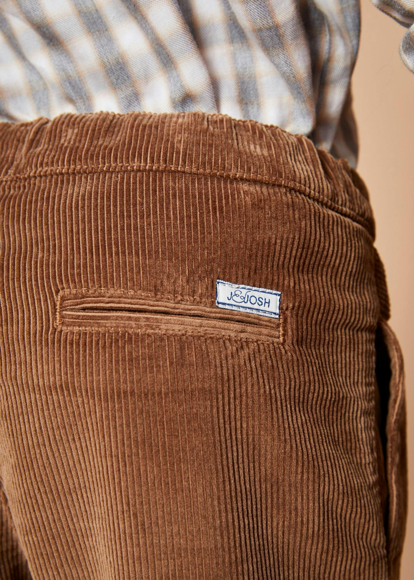 The Brown Corduroy Jogger Trousers