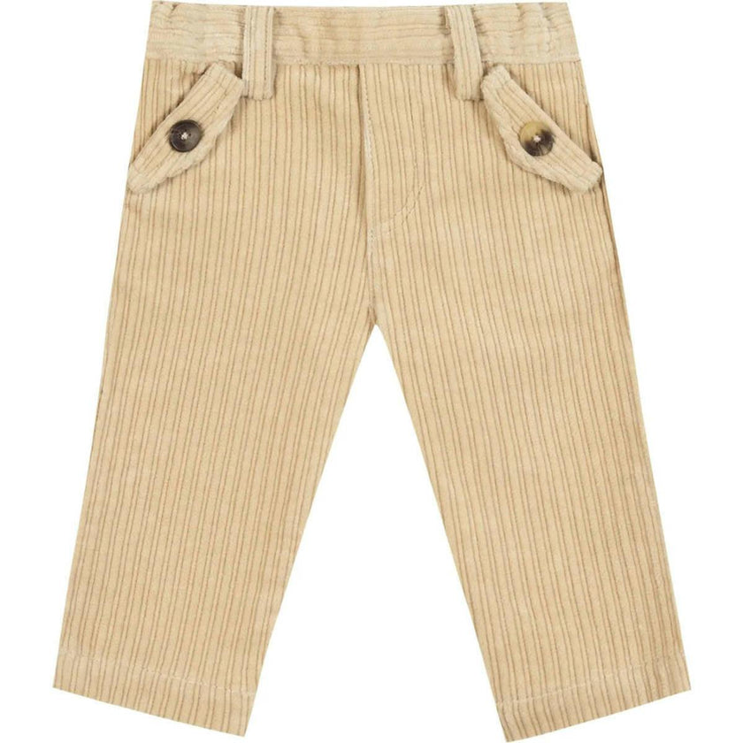TARTINE ET CHOCOLAT COTTON PANTS - BEIGE