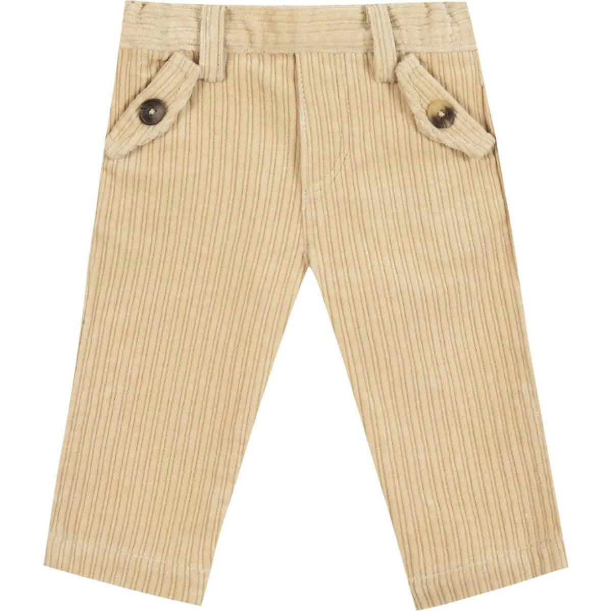 TARTINE ET CHOCOLAT COTTON PANTS - BEIGE