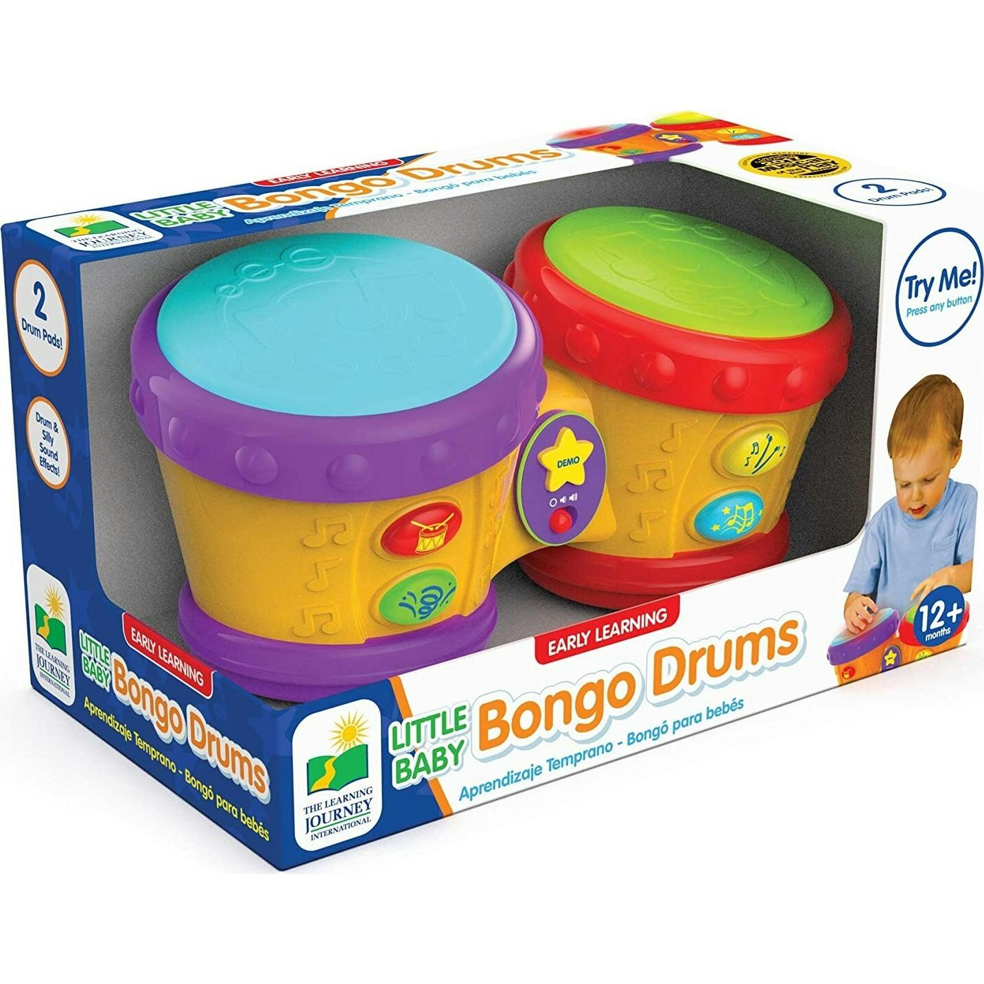 Learning Journey Little Baby Bongo Drums