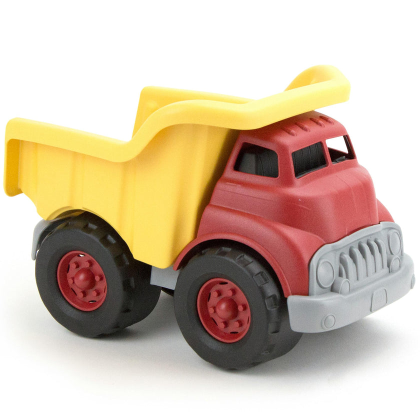 Dump Truck - Yellow & Red