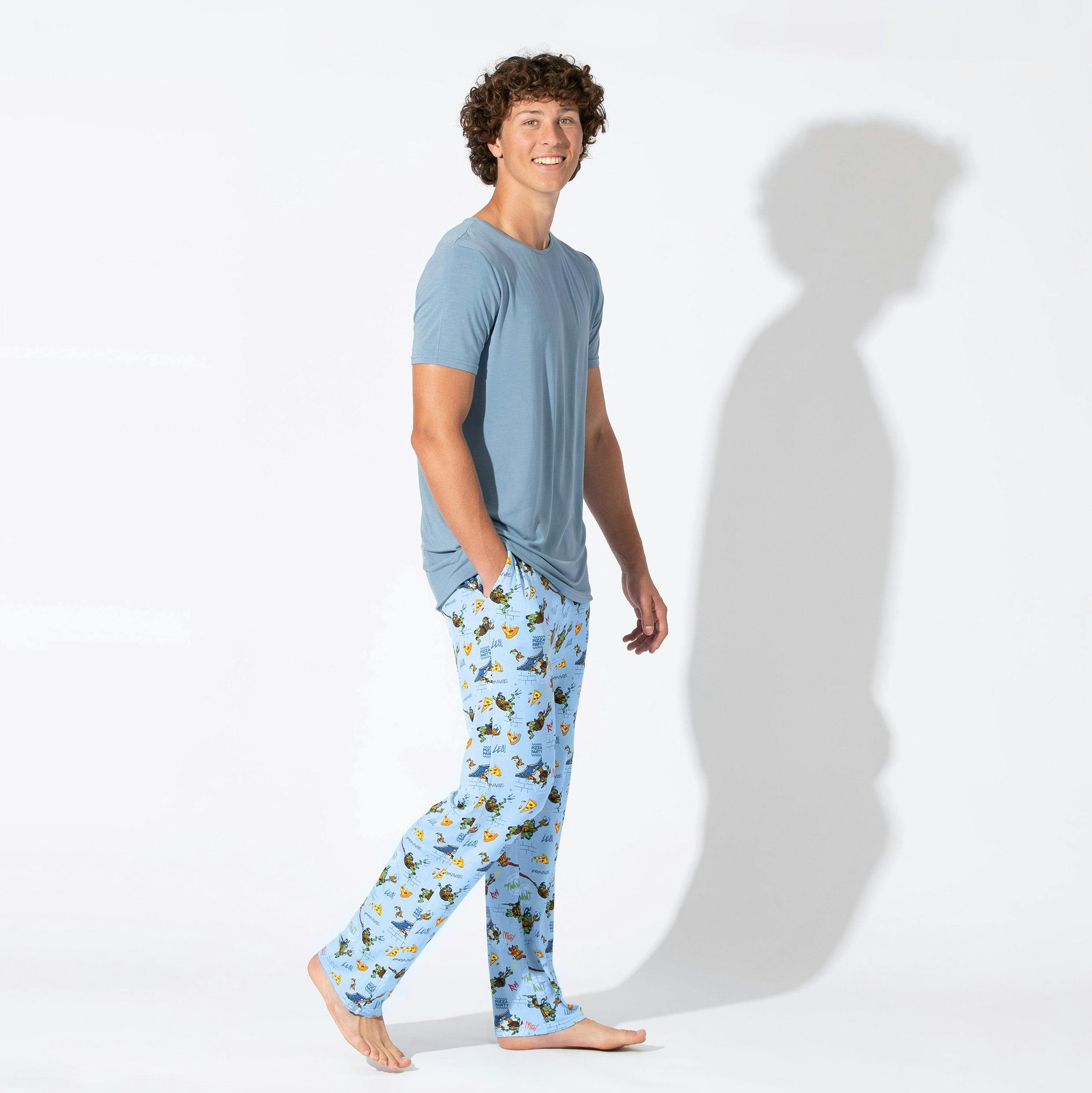 Teenage Mutant Ninja Turtles: Mutant Mayhem Movie Bamboo Men's Pajama Set
